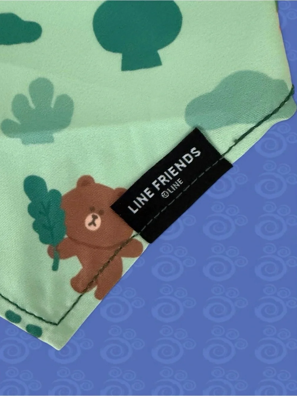 Zippy Paws Bandana for Dogs Line Friends Bear Brown's Forest Adventure #dogacces
